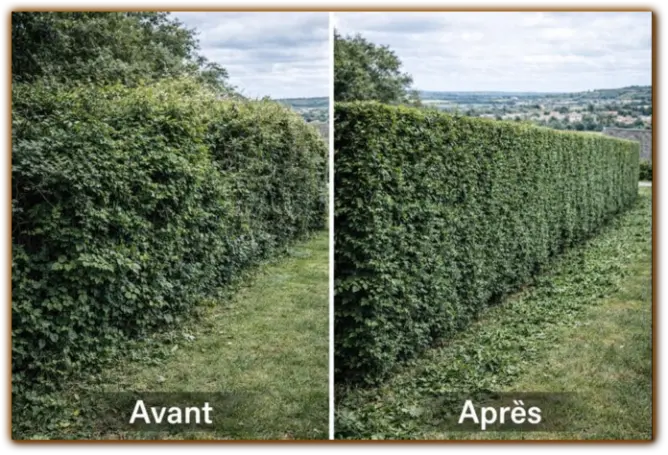 Taille de haie et entretien de jardin à Milly-la-Forêt (91) Essonne